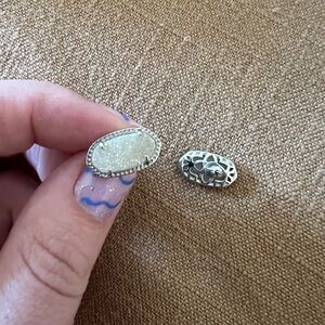 Kendra Scott silver stud earrings
